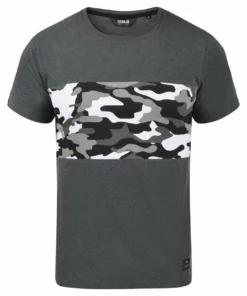 Solid SDCALLUX - T-shirt Imprimé - Dark Grey Melange 10 Solid SDCALLUX - T-shirt Imprimé - Dark Grey Melange -Promos Solid Magasin 1d348cbdefb8475e9e92584cf24c9acb