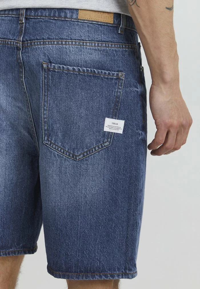 Solid SDBRAYSON - Short En Jean - Middle Blue Denim 5 Solid SDBRAYSON - Short En Jean - Middle Blue Denim – Image 5