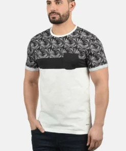 Solid SDFLORIAN - T-shirt Imprimé - Black