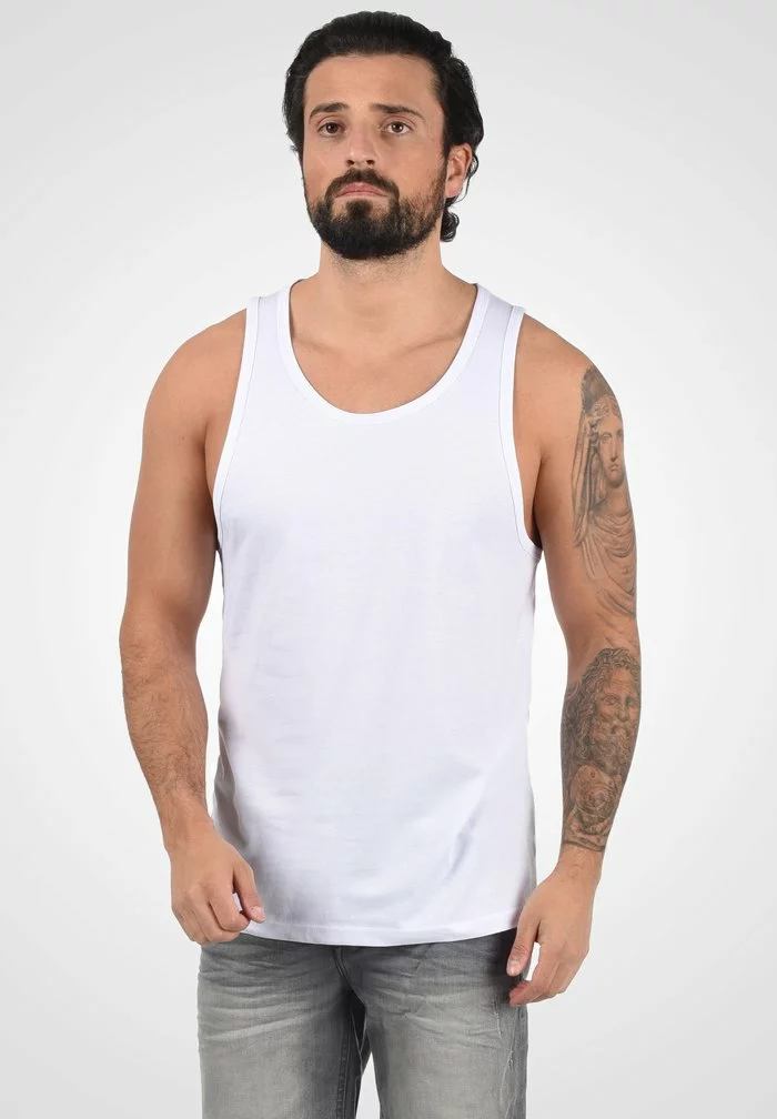 Solid SDMASIL - Débardeur - White 2 Solid SDMASIL - Débardeur - White – Image 2