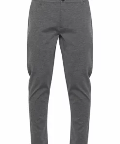 Solid SDDAVE BARRO - Pantalon Classique - Grey Mel -Promos Solid Magasin 1ee3383e6f6e427c93601891980f6199