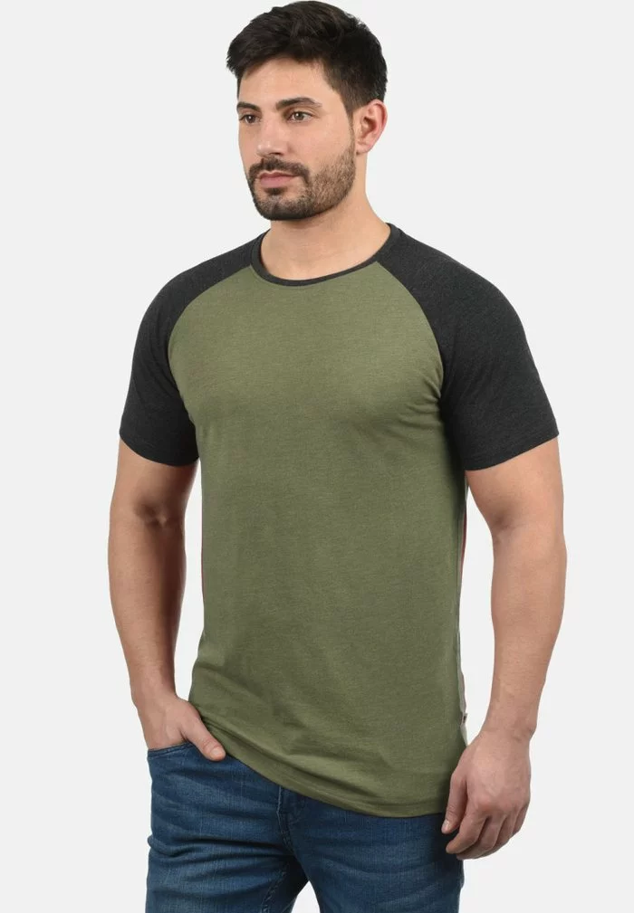Solid SDBASTIAN - T-shirt Basique - Ivy Green 1 Solid SDBASTIAN - T-shirt Basique - Ivy Green
