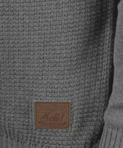 Solid SDTERRANCE - Pullover - Grey -Promos Solid Magasin 1fa219979b234152b5b7b7d97b645442