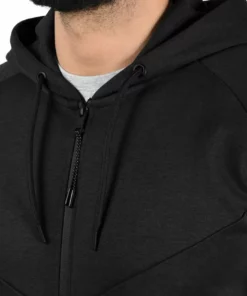 Solid SDGELBERT - Sweat à Capuche Zippé - Black -Promos Solid Magasin 1fab4d14692e4c53b673c1851ff52d83