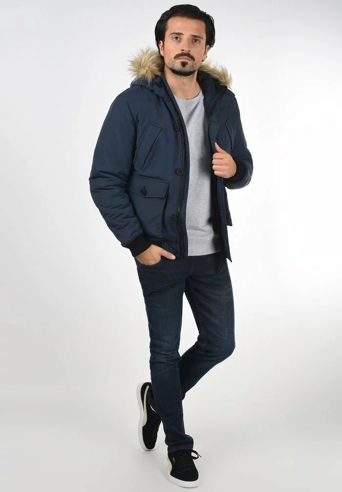 Solid SDFRIO - Veste D'hiver - Insignia Blue 2 Solid SDFRIO - Veste D'hiver - Insignia Blue – Image 2