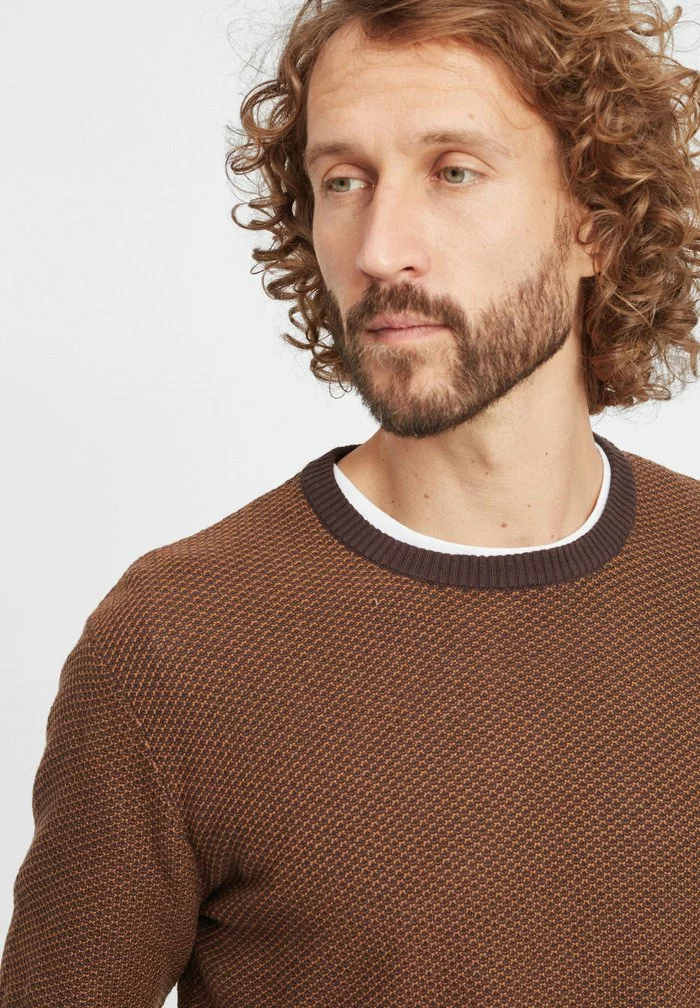 Solid SDDUMON - Pullover - Coffee Bean 4 Solid SDDUMON - Pullover - Coffee Bean – Image 4