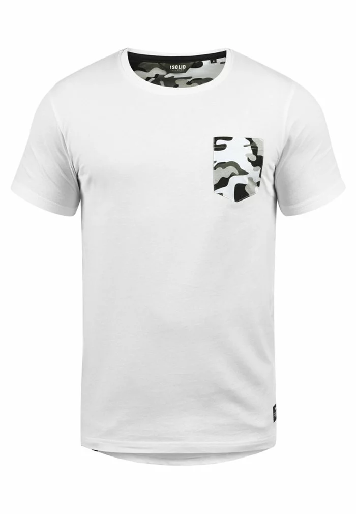 Solid SDCALVIN - T-shirt Imprimé - White/grey 5 Solid SDCALVIN - T-shirt Imprimé - White/grey – Image 5