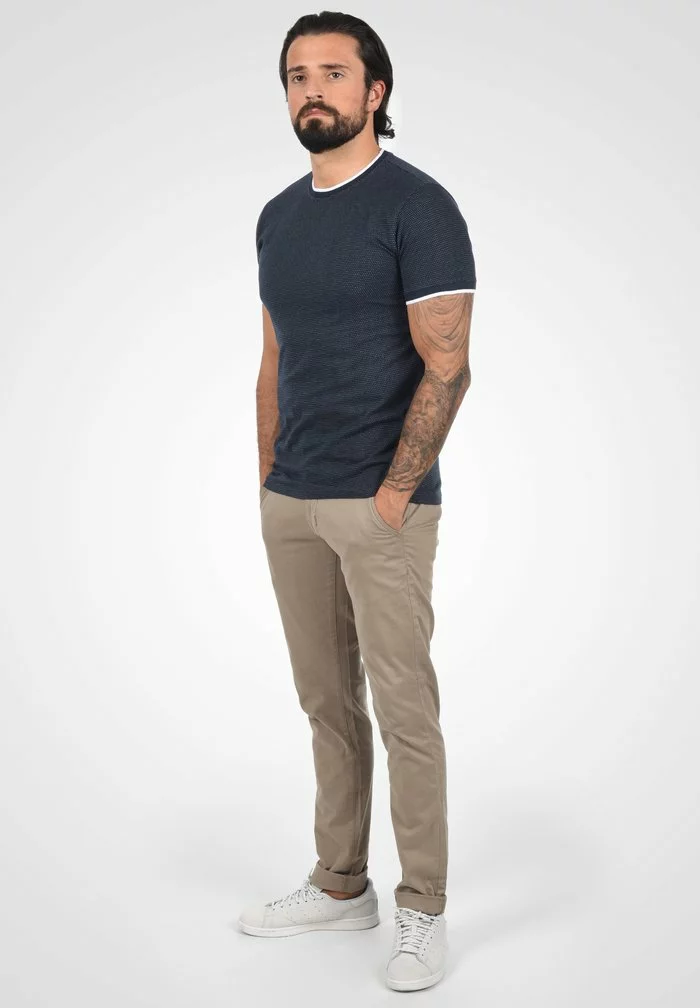 Solid SDSAUL - T-shirt Imprimé - Insignia Blue 2 Solid SDSAUL - T-shirt Imprimé - Insignia Blue – Image 2