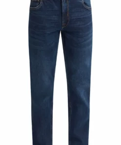 Solid SDPIRKO - Jean Droit - Dark Blue Denim -Promos Solid Magasin 21bf18a598f4404bacfc1d670c473107