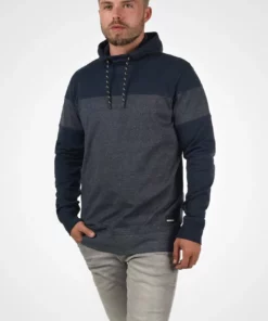 Solid SDBEKIR - Sweat à Capuche - Insignia Blue