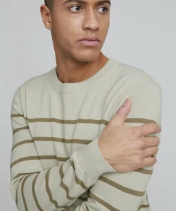 Solid BRICE - Pullover - Oatmeal -Promos Solid Magasin 235dd09079124f6e9444f9cad30068e2