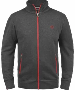 Solid SDBENNTRACK - Sweat à Capuche Zippé - Medium Grey -Promos Solid Magasin 2392d6f4ee0849dea669cc260b0140a8