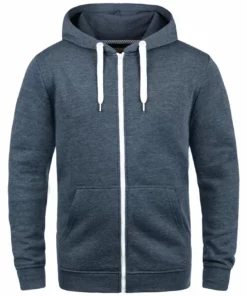 Solid SDOLLI - Sweat à Capuche Zippé - Blue Melange 9 Solid SDOLLI - Sweat à Capuche Zippé - Blue Melange -Promos Solid Magasin 23bf162abf8040138baf33fdbcabd7d1