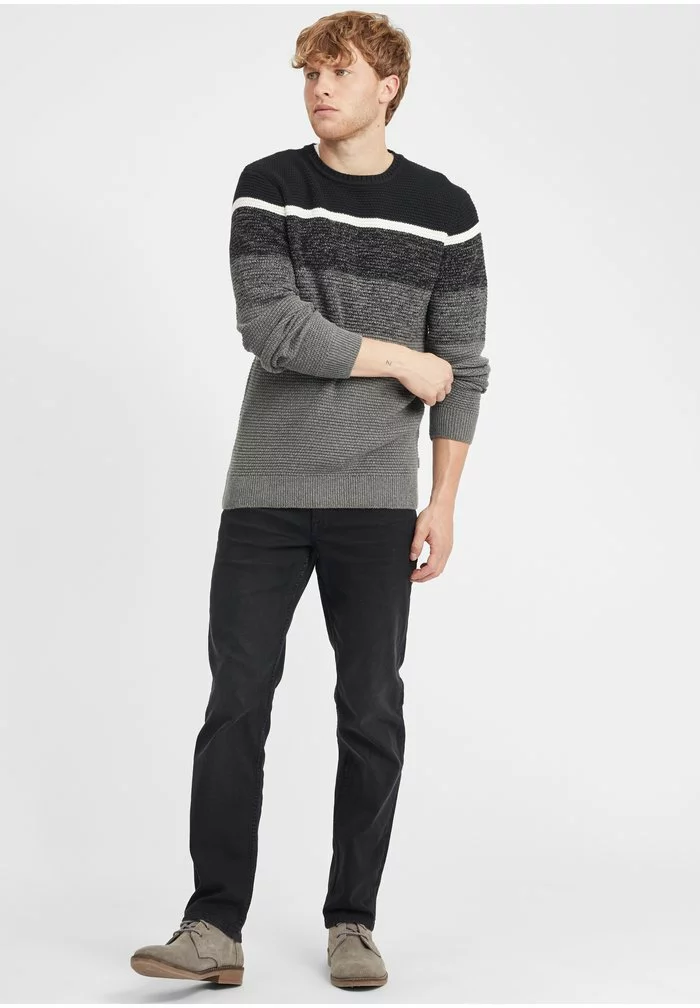 Solid SDPIRKO - Jean Droit - Black Denim 2 Solid SDPIRKO - Jean Droit - Black Denim – Image 2