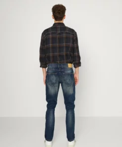 Solid SDTOMY JOY POWEFLEX+ 21105829 - Jean Slim - Middle Blue Denim -Promos Solid Magasin 24361a50dfcd48538cec14a1e9f6f31c