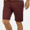 Solid SDMONTIJO - Short - Wine Red