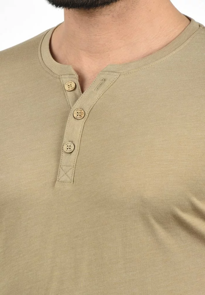 Solid SDVOLKER - T-shirt Basique - Sand Melan 3 Solid SDVOLKER - T-shirt Basique - Sand Melan – Image 3