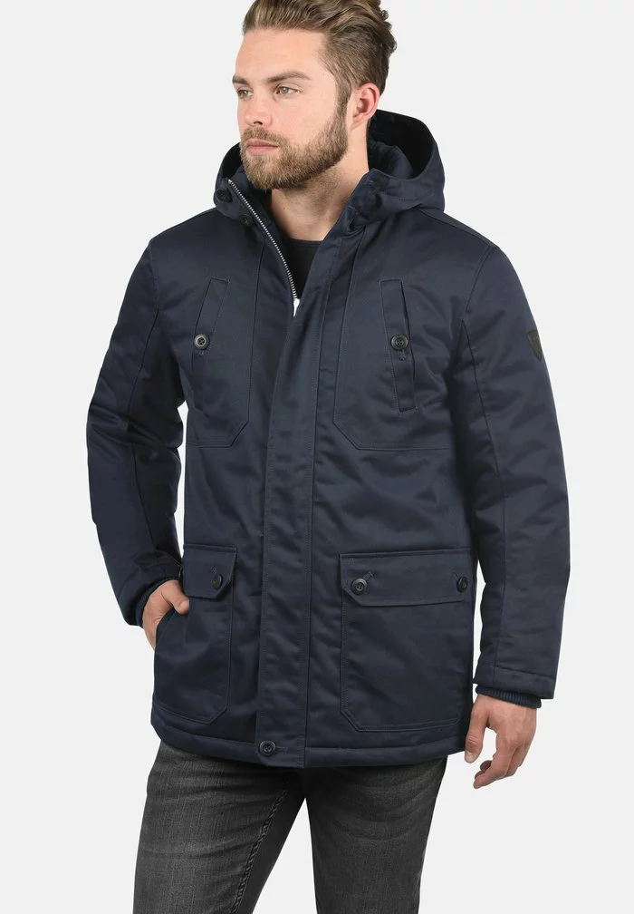 Solid SDWALLI - Veste D'hiver - Dark Blue 1 Solid SDWALLI - Veste D'hiver - Dark Blue