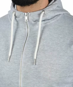Solid SDTAMBO - Sweat à Capuche Zippé - Light Grey Melange -Promos Solid Magasin 2655af5c4f1147a8a96b625e6616799a