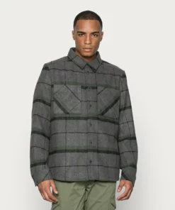 Solid TODD CHECK - Chemise - Black