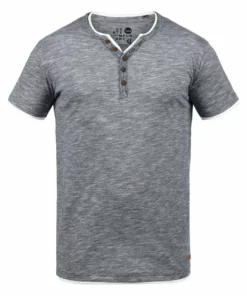 Solid SDDIGOS - T-shirt Imprimé - Metallic Blue -Promos Solid Magasin 269c508baad448c1a60e9c7ce37ea955