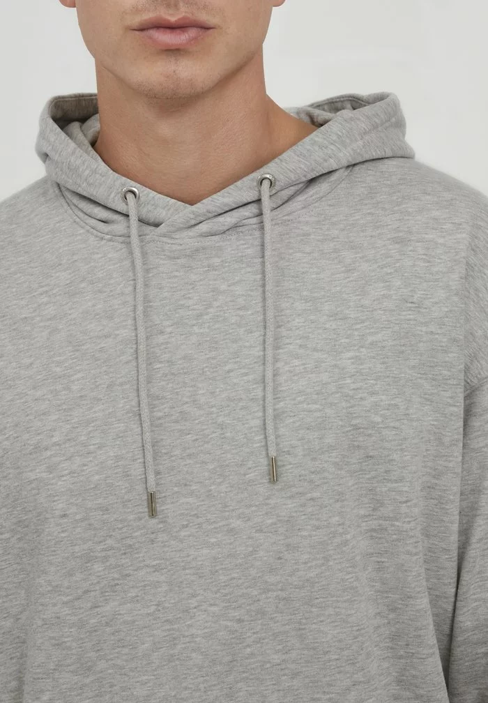 Solid SDMASON HOOD 21106758 - Sweatshirt - Light Grey Melange 4 Solid SDMASON HOOD 21106758 - Sweatshirt - Light Grey Melange – Image 4