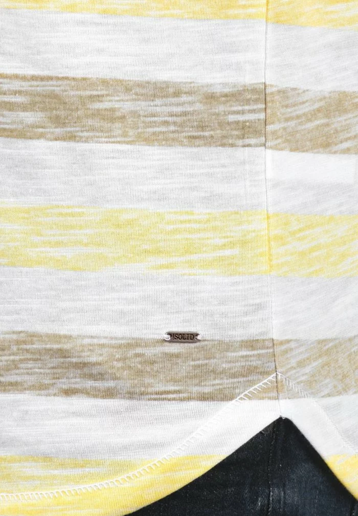 Solid SDTET - T-shirt Imprimé - Yellow 4 Solid SDTET - T-shirt Imprimé - Yellow – Image 4