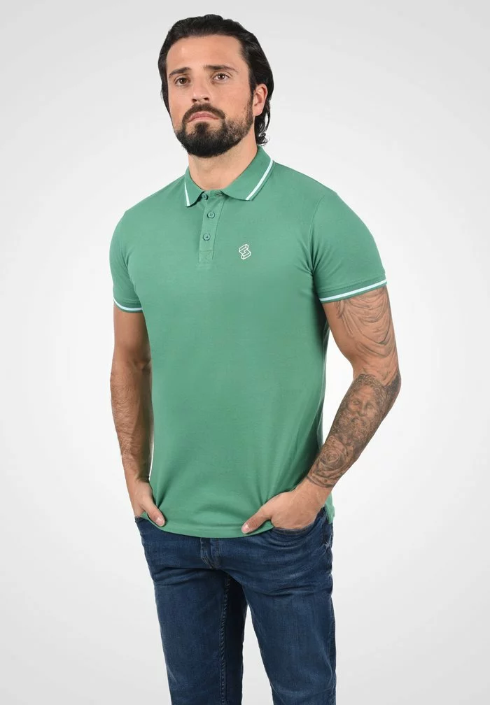 Solid SDTEE - Polo - Bottle Green 1 Solid SDTEE - Polo - Bottle Green