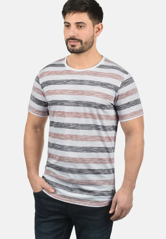 Solid SDTET - T-shirt Imprimé - Orange 1 Solid SDTET - T-shirt Imprimé - Orange