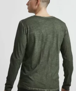 Solid SDCORNELIO - T-shirt à Manches Longues - Climbing Ivy -Promos Solid Magasin 2ab1901546eb46ab9c12ccce98f5374b