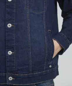 Solid Veste En Jean - Dark Blue Denim 10 Solid Veste En Jean - Dark Blue Denim -Promos Solid Magasin 2b9bd66ce93d42d3a4d59ac4fa541984