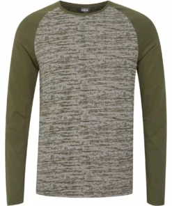 Solid SDMEVAN - T-shirt à Manches Longues - Ivy Green -Promos Solid Magasin 2d9372ce0fad44a5b99e03b28d297401