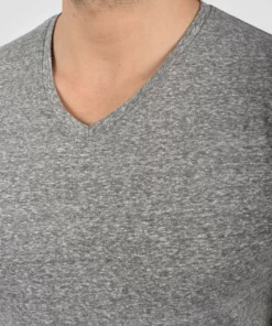 Solid SDALARUS - T-shirt Imprimé - Grey Melange -Promos Solid Magasin 2da4fdf925a04d66aeb989703f575af6