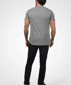 Solid SDGAWAN - T-shirt Imprimé - Grey Melange -Promos Solid Magasin 2f1fb5fc08254154b00e28c751dbf5a6