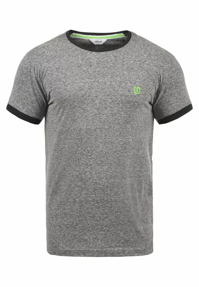 Solid BENNTEE - T-shirt Basique - Dark Grey 3 Solid BENNTEE - T-shirt Basique - Dark Grey – Image 3