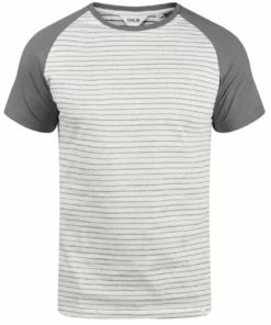 Solid SDSTEN - T-shirt Imprimé - Mid Grey -Promos Solid Magasin 31cecd33224c4cc0b71fda7ebbdb471b