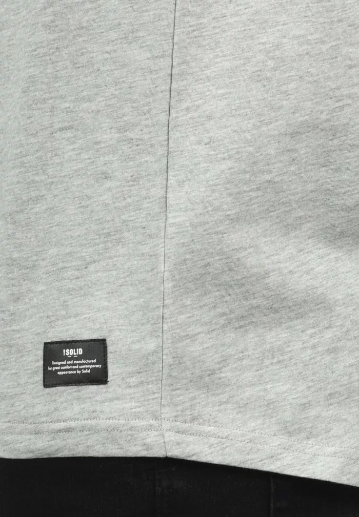 Solid SDCALVIN - T-shirt Imprimé - Light Grey 4 Solid SDCALVIN - T-shirt Imprimé - Light Grey â Image 4