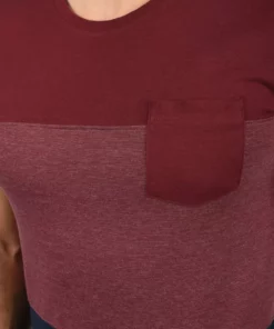 Solid SDMINGO - T-shirt Imprimé - Wine Red -Promos Solid Magasin 32494a001e714846a10bb2ea1b2e7933