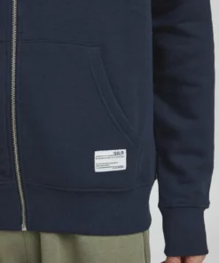 Solid MASON ZIPPER - Sweat à Capuche Zippé - Insignia Blue -Promos Solid Magasin 342351e8630e471aa4ce3951c7c2b324