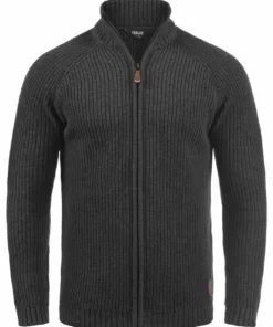 Solid SDXENOS - Gilet - Grey -Promos Solid Magasin 3454cad17f9d4a9e97f891642fab1609