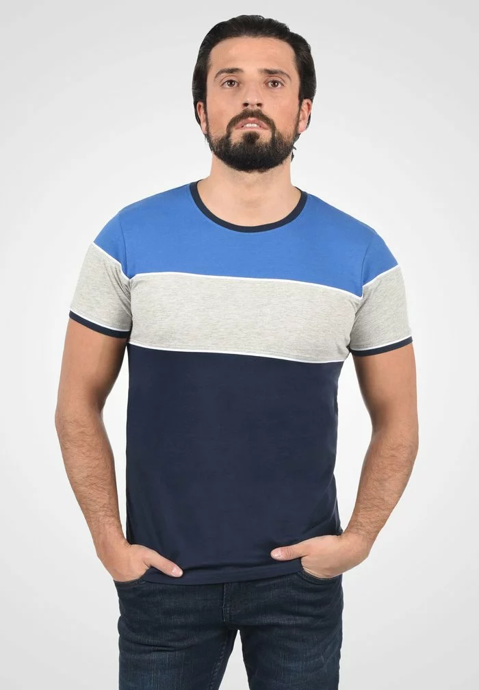 Solid CODY - T-shirt Imprimé - Insignia Blue 1 Solid CODY - T-shirt Imprimé - Insignia Blue