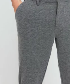 Solid SDOLIVERO - Pantalon Classique - Grey Melange Meliert -Promos Solid Magasin 36be6b17dae14dfea18d5952980c11b8