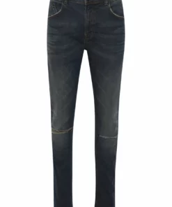 Solid SDTUN ROB DESTROY GREENCAST 21105823 - Jean Droit - Middle Vintage Blue Denim -Promos Solid Magasin 36f8af4f55bb4faeae2b88c5edba7299