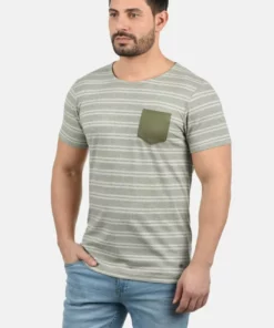 Solid SDFIDEL - T-shirt Imprimé - Dusty Olive