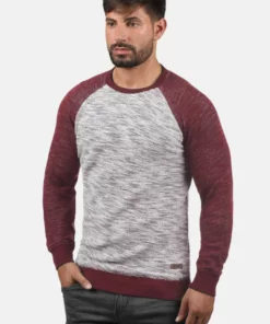 Solid SDFLOCKER - Sweatshirt - Wine Red