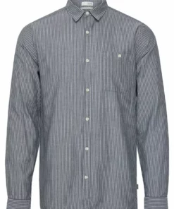 Solid Chemise - Insignia Blue -Promos Solid Magasin 3783a4d2e3e74d20ba795975efb716bf