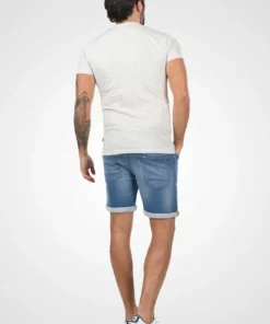 Solid SDREGULAR - Short En Jean - Blau 8 Solid SDREGULAR - Short En Jean - Blau -Promos Solid Magasin 3846fd54f40c491e97929abe315aeaf8