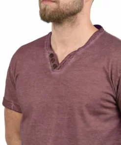 Solid SDTINO - T-shirt Basique - Wine Red -Promos Solid Magasin 394ef9889c7047c2b1bc01341b8df3ff