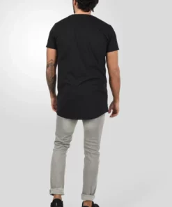 Solid SDLONGO - T-shirt Basique - Black -Promos Solid Magasin 3a65aec9f73b4c95961c36019f38f484