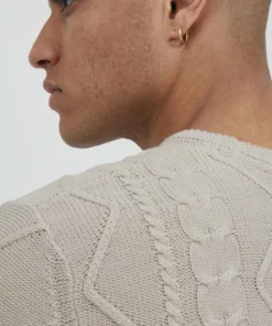 Solid SDTERENCE 21105730 - Pullover - Oatmeal -Promos Solid Magasin 3a7daa8036fe414a93f9a85d5a814b88